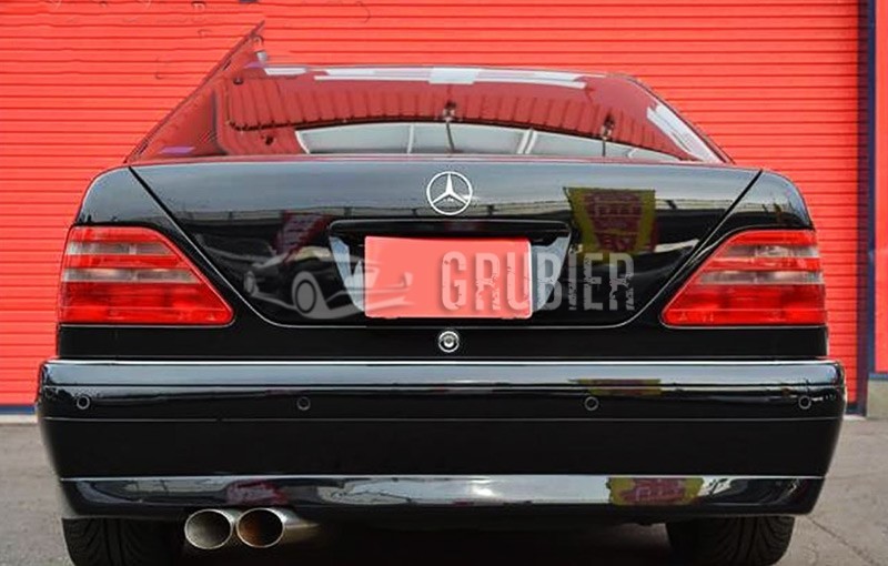 Grubier Tuning REAR BUMPER - Mercedes CL C140 / S-Class Coupe - C140 - "Brabus Look"