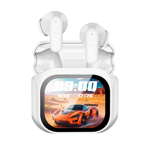 Shenzhen Xintu Century Technology Co., Ltd. AI Translation TWS Earbuds Real Time Wireless Blue Tooth 6.0 AI Headphones LCD Touch...