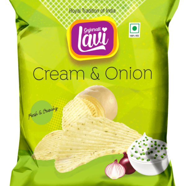 Cream & Onion Chips