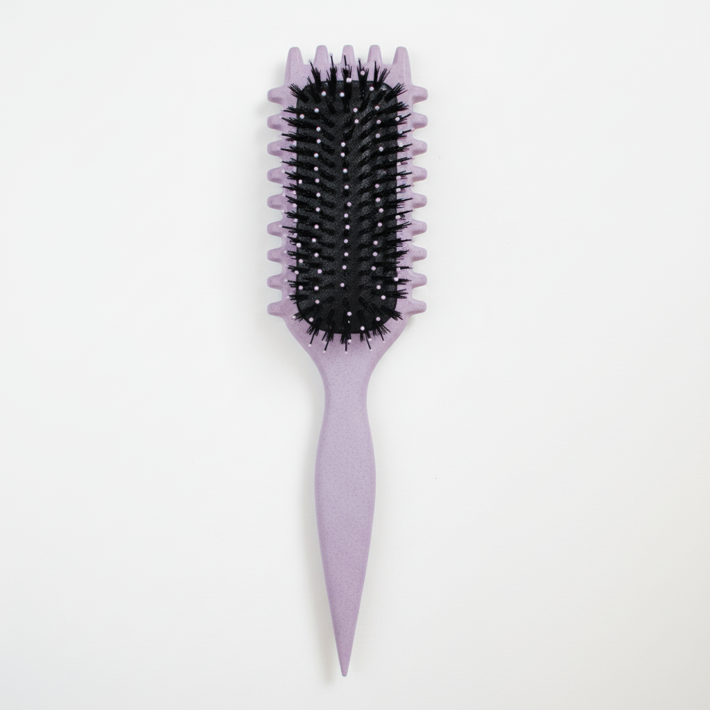 Sable Boutique Gildie Curly Girl Hair Brush - Soft Mauve
