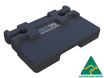 Titan Hoarding Systems COUNTERWEIGHT