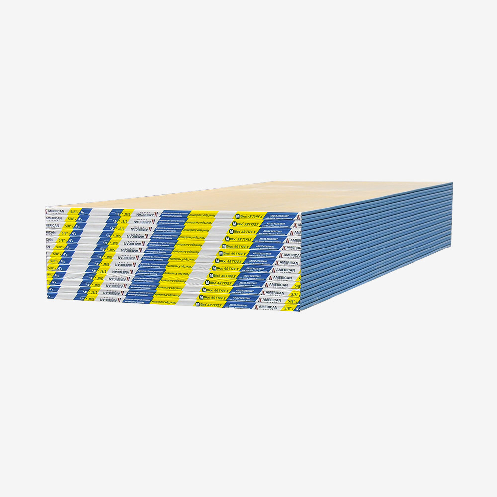 American Gypsum M-BLOC® Abuse Resistant Type X Gypsum Board