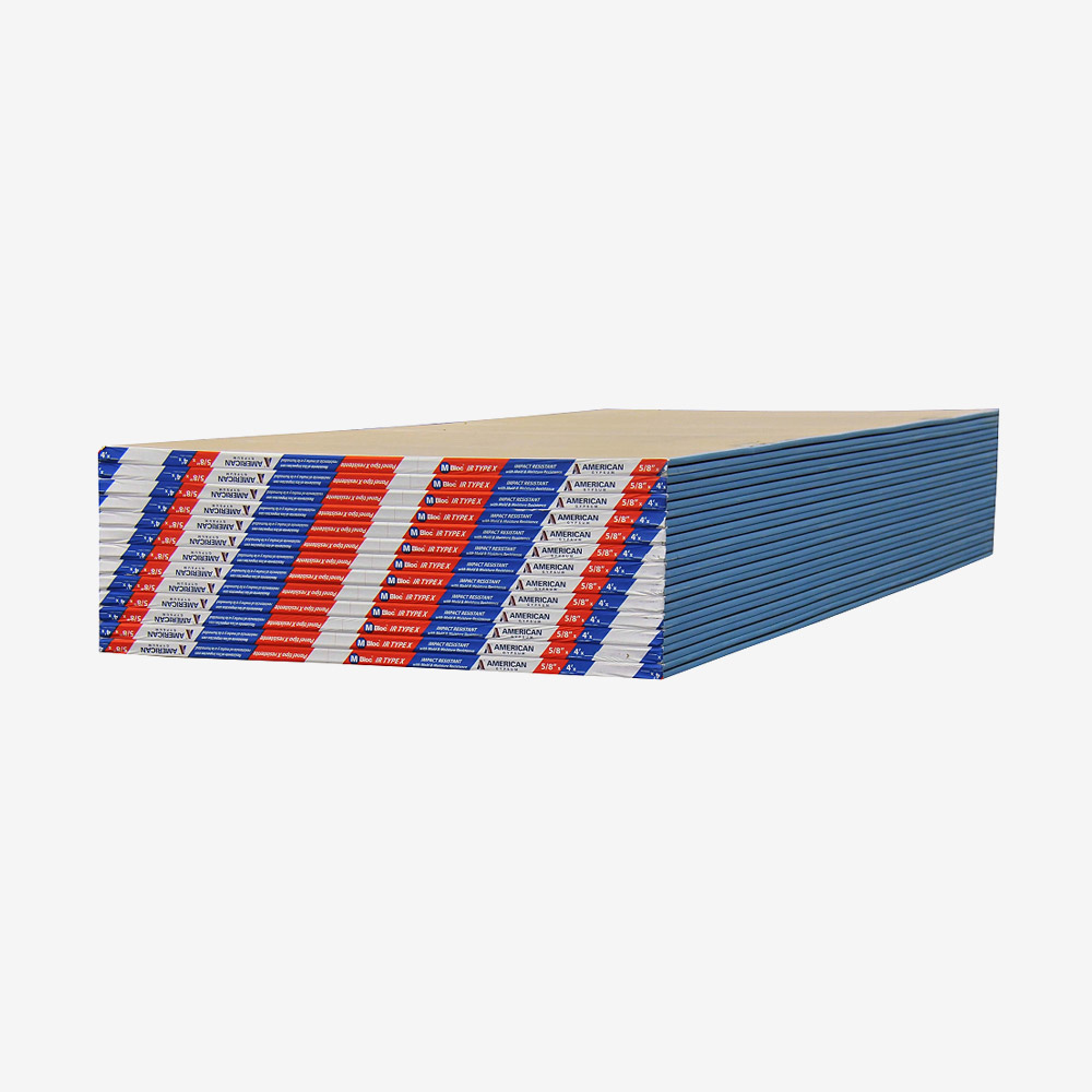 American Gypsum M-BLOC® Impact Resistant Type X Gypsum Board