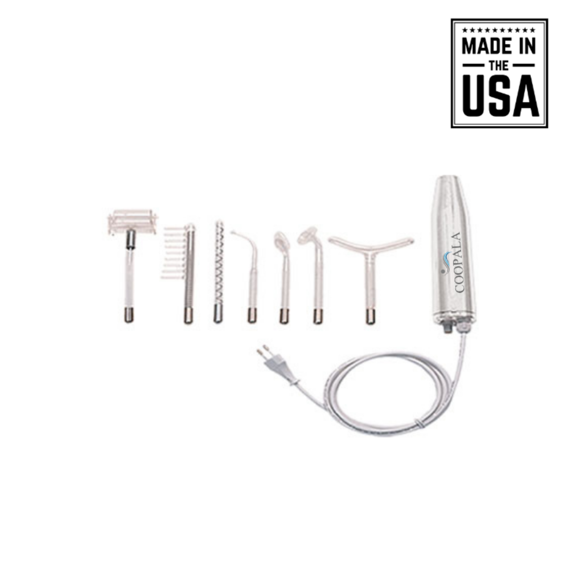 Coopala Portable High Frequency Skin Rejuvenation System (10-Electrodes)