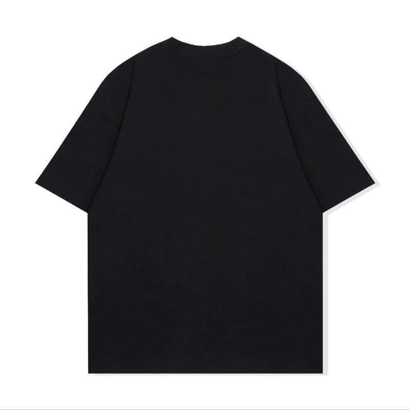 Custom 100% Cotton Men Tee Unisex T-shirt Clothing Soft Breathable Oversized Summer Crew Neck Men’s Plain T-shirts