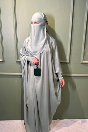 The Abaya World 1 Piece Jilbab {with saudi niqab}