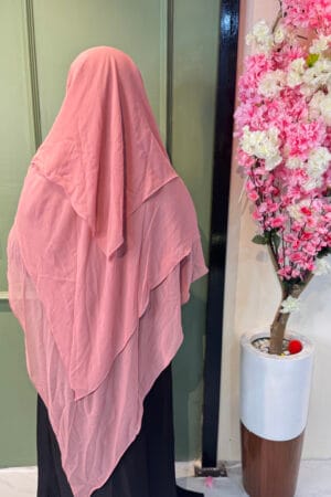 The Abaya World 3 Layer fishtail Khimars