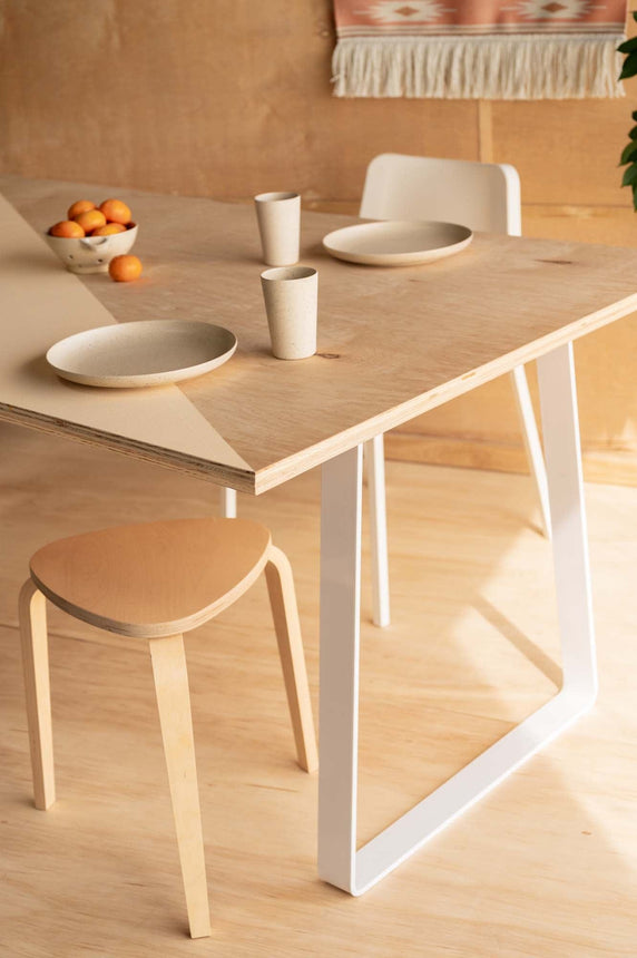 QUICK SHIP | Bell-Shape Flat Bar Legs | 28" x 30" | Set of 2