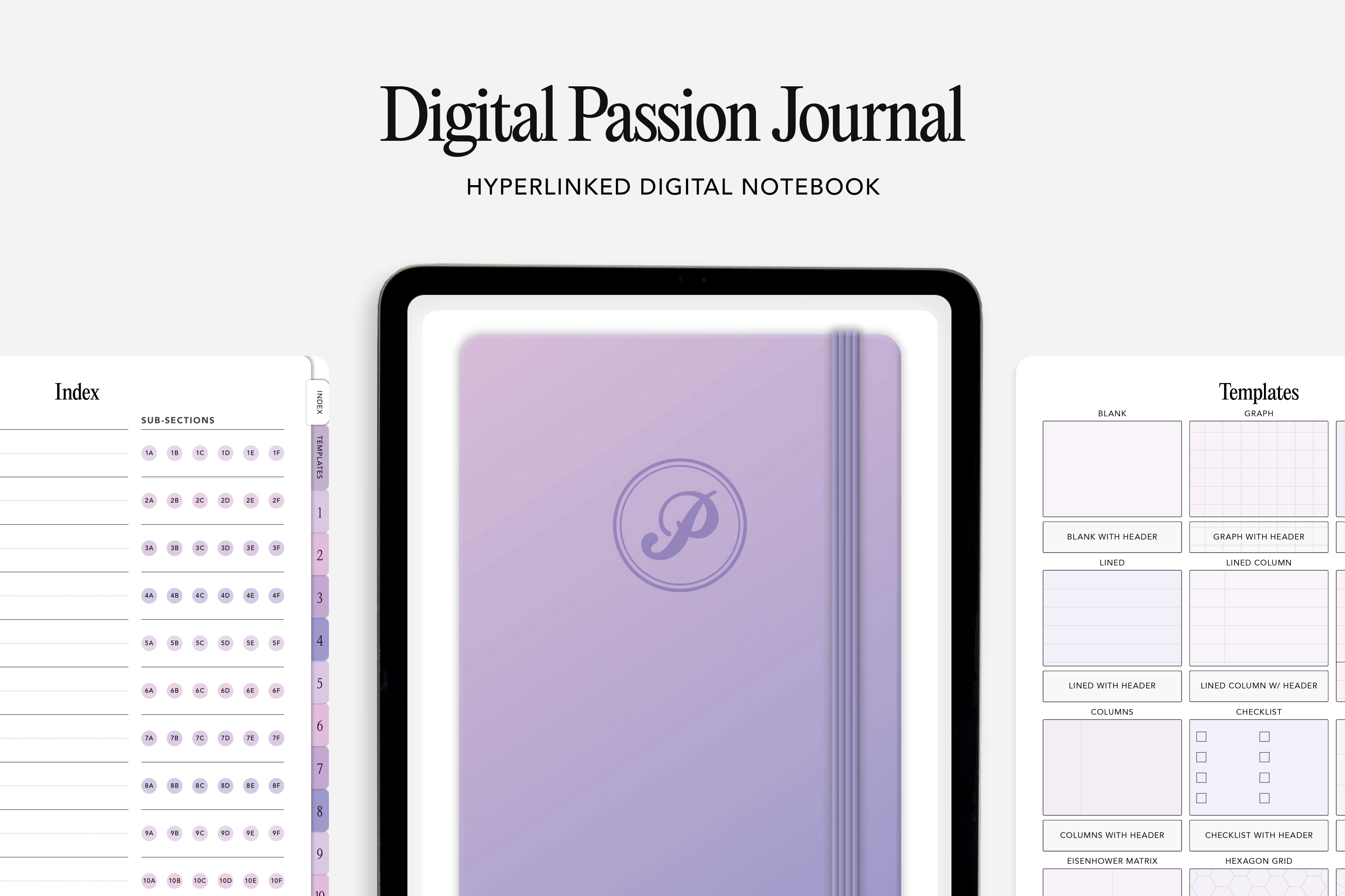 Digital Passion Journal Bundle