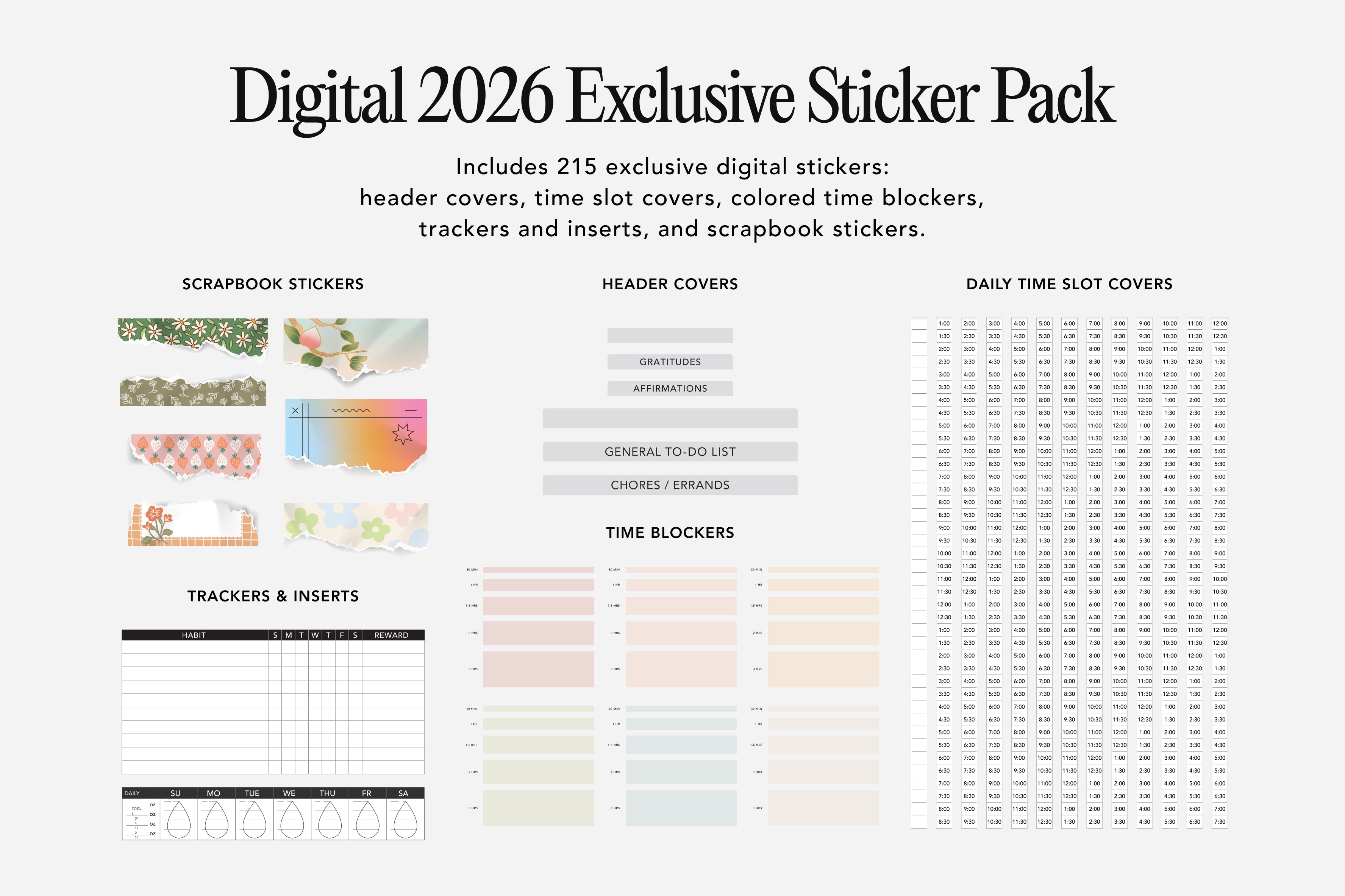 Digital 2026 Exclusive Sticker Pack