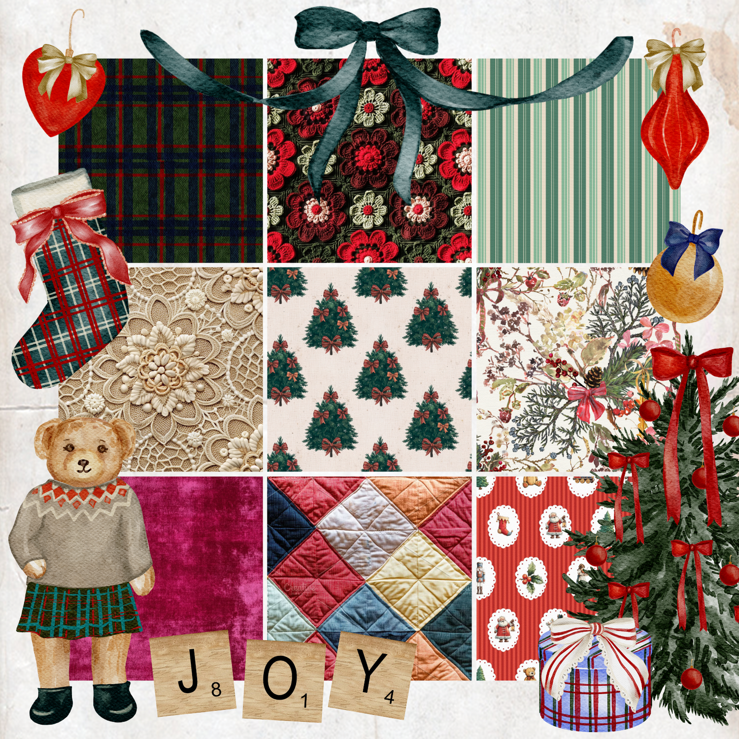 Artful Agenda "Artful Holiday 2025" Cover and Sticker Pack