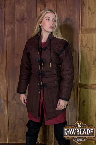 Rawblade Morgause Gambeson Complete - Brown