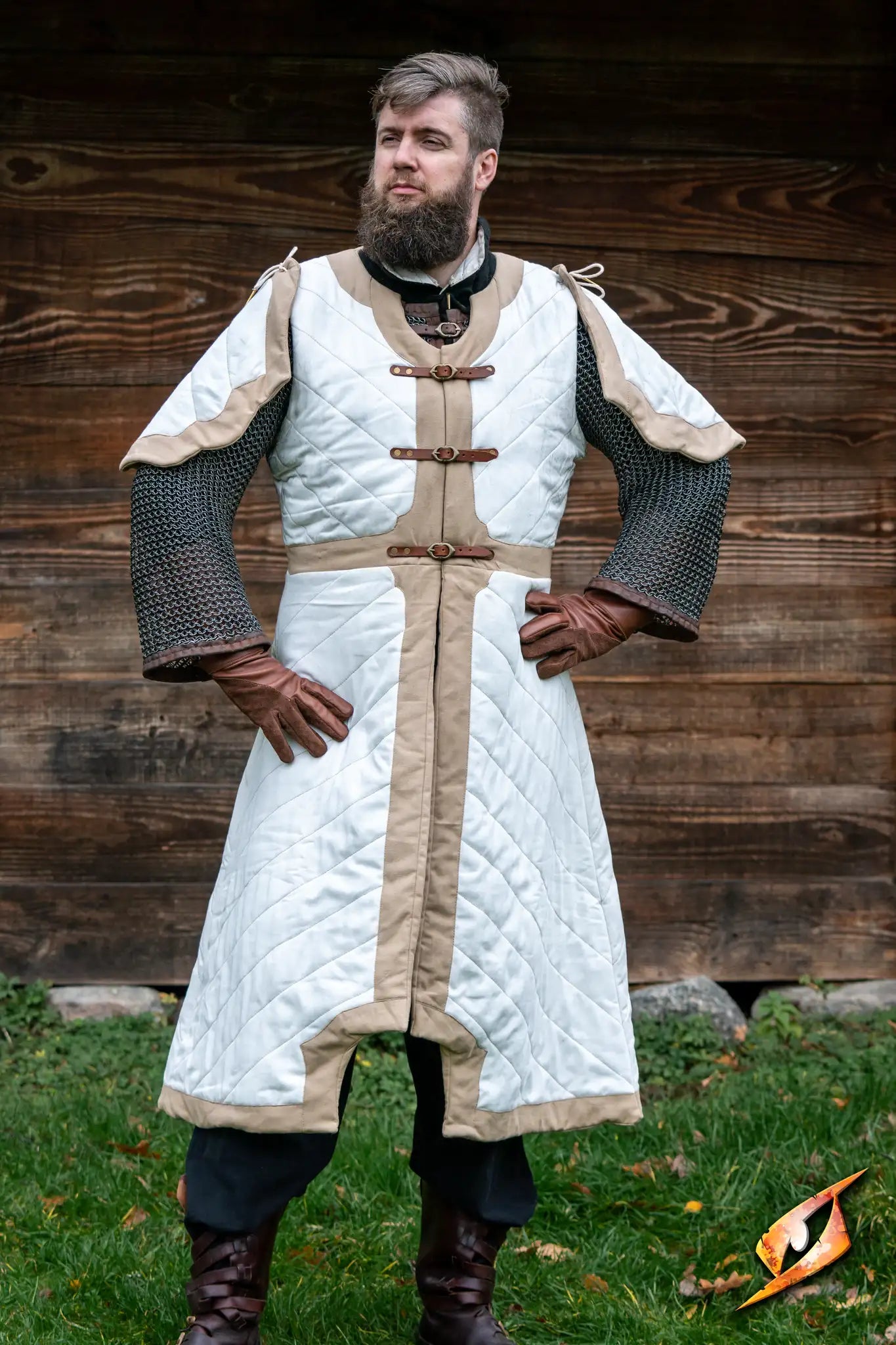 Epic Armoury Gambeson Dastan - Emperor Red & Epic Black