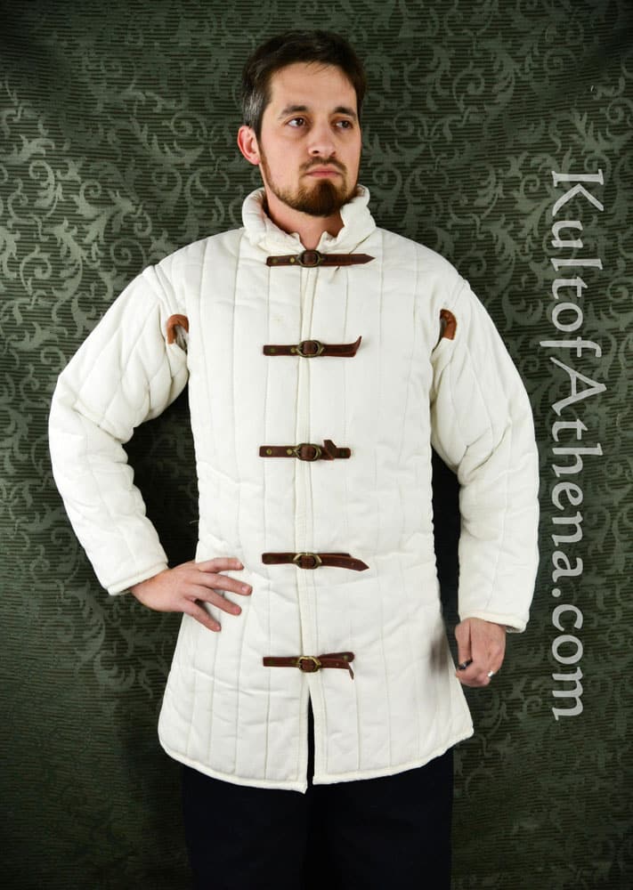 Medieval Light Gambeson - Natural - Deepeeka