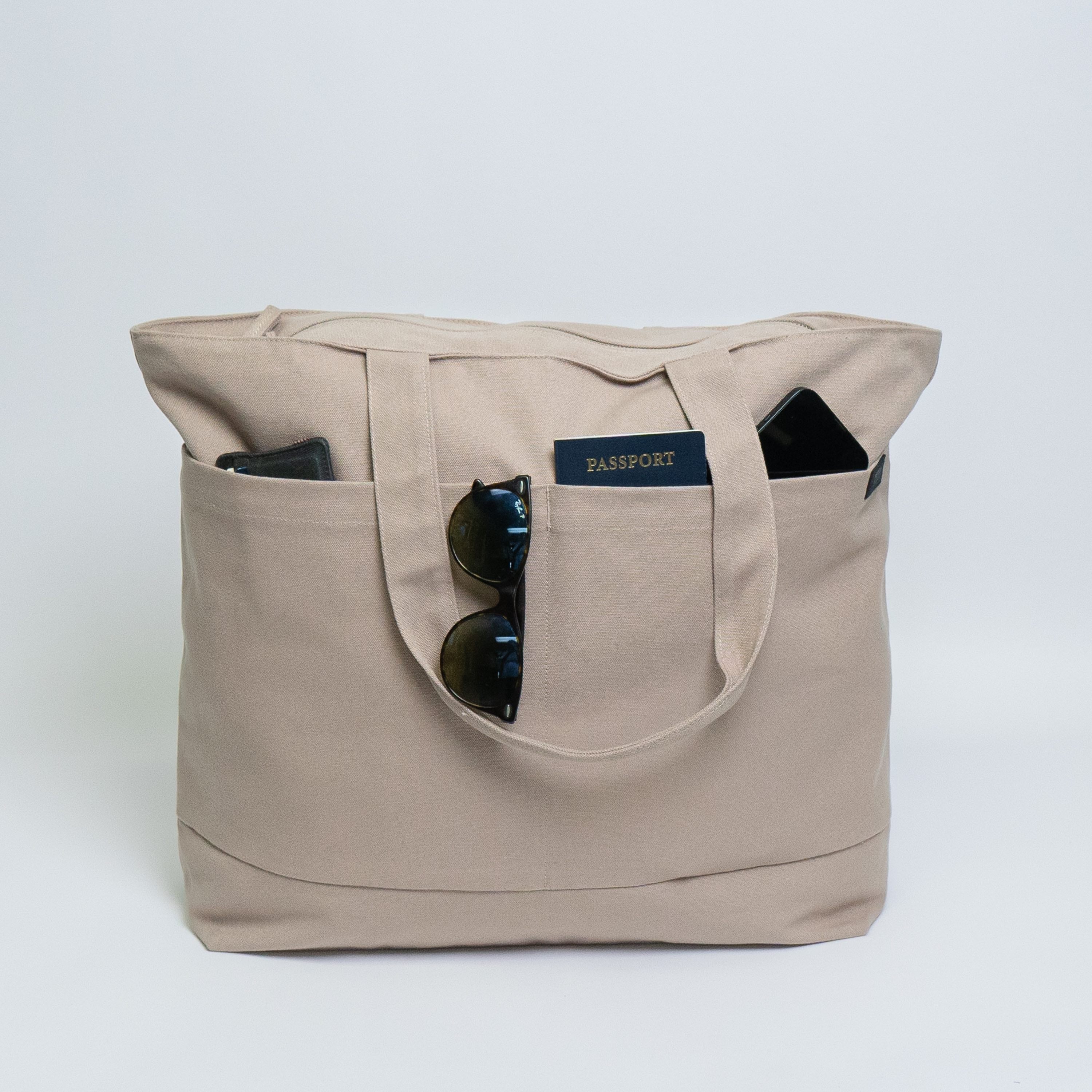 Terra Thread Tote bags with trolley sleeve