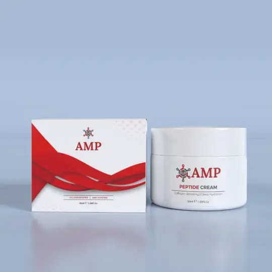 Ameano Peptides Peptide Cream - Triple Peptides & Botanical Extracts Infused Firming Cream (50 mL)