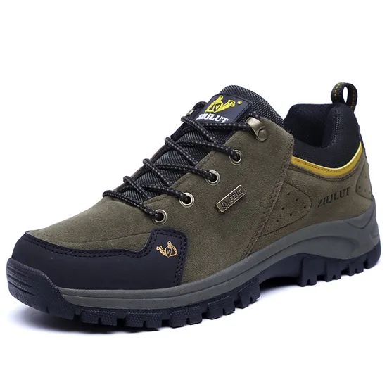 Quanzhou Fengze Qiyuangou Department Store 2025 Outdoor Shoes Men's Shoes Low Heel Anti-Slip Mountaineering Shoes