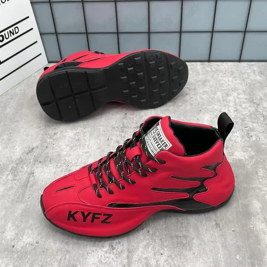 2025autumn and Winterhigh Topinternal Height Increase Fashion Casual Men's Shoes