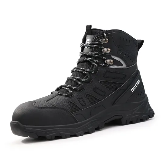 2025autumn and Winter Rubber Iron Head Labor Protection Shoes