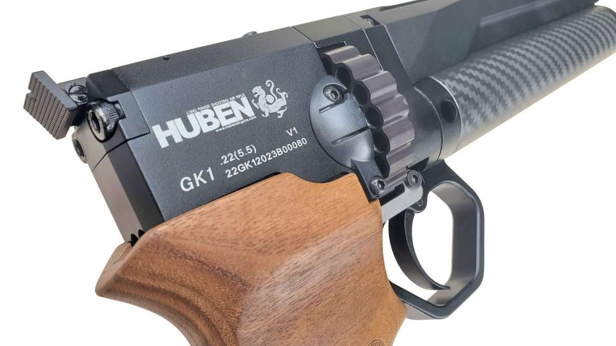 Huben GK1 V3+ PCP Pistol with Suppressor Adapter
