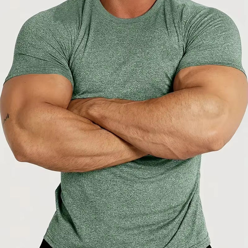 Shijiazhuang Fieste Industry Co., Ltd. New Fashion Compression Summer Athletic TShirt Lightweight Breathable for Running...