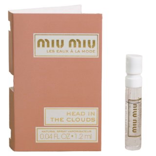 Perfume Unlimited MIU MIU LES EAUX A LA MODE HEAD IN THE CLOUDS (W) EDT 1.2ML VIALS