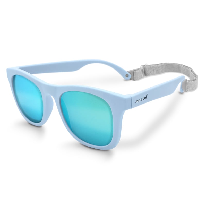 Jan and Jul Kids Urban Polarized Sunglasses | Light Blue Aurora
