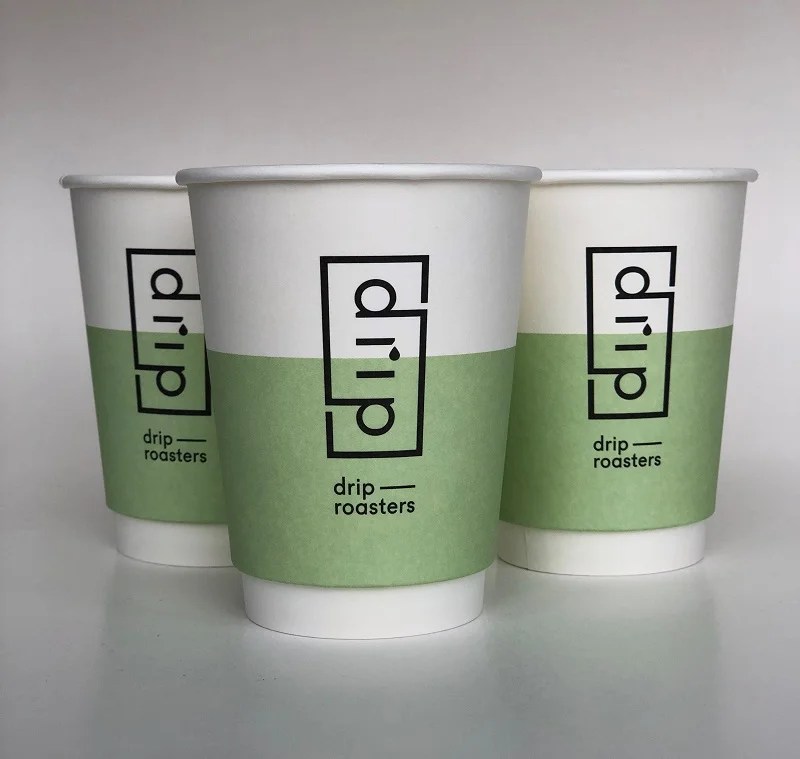 Crocka 8oz DW printed paper cups