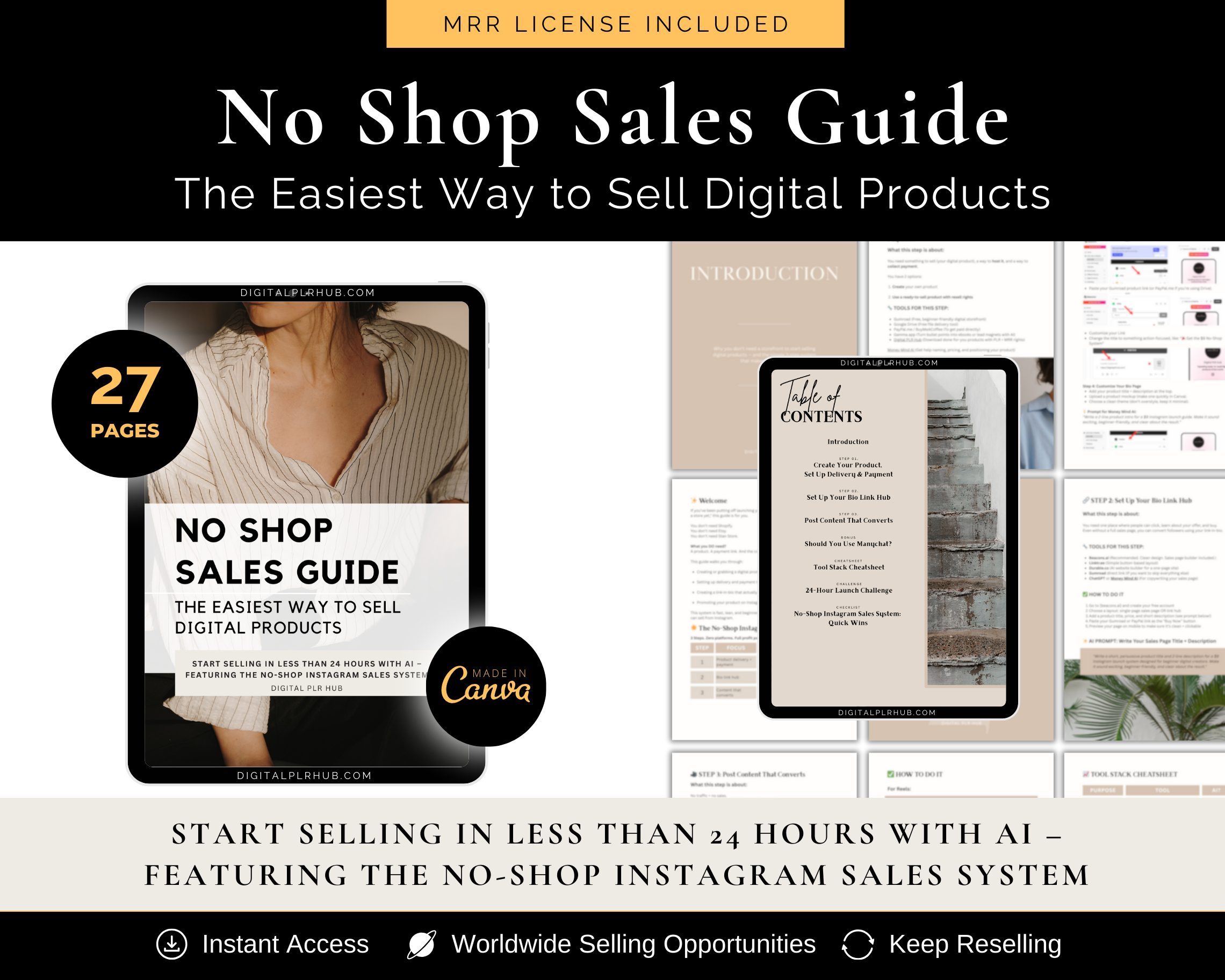 No Shop Sales Guide
