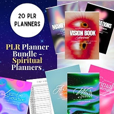 PLR Planner Bundle - Spiritual Planners