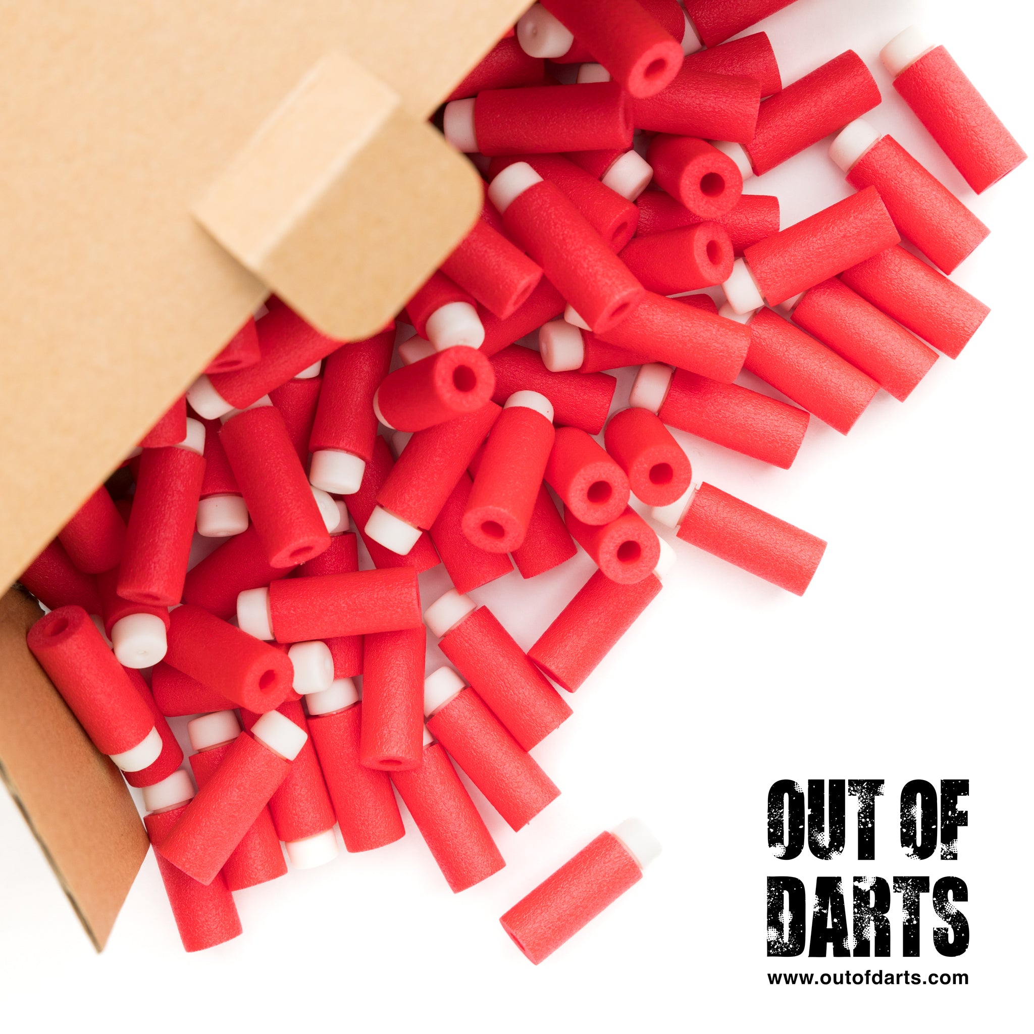 Out of Darts Worker HE Standard-Weight Glow-Tip Short Darts 200-pack (1.0g)