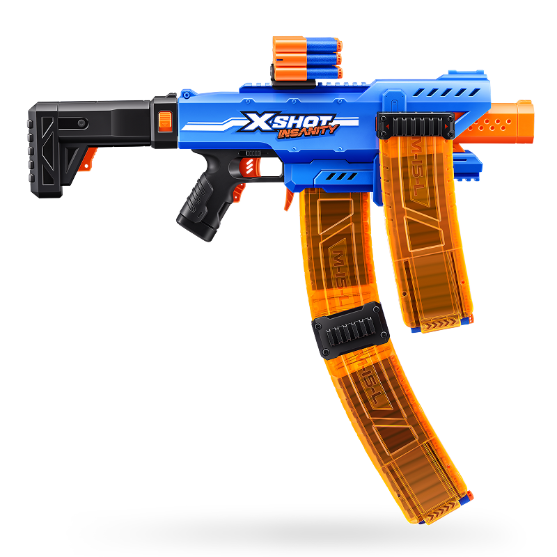 ZURU XSHOT Insanity Motorized Clip Mania