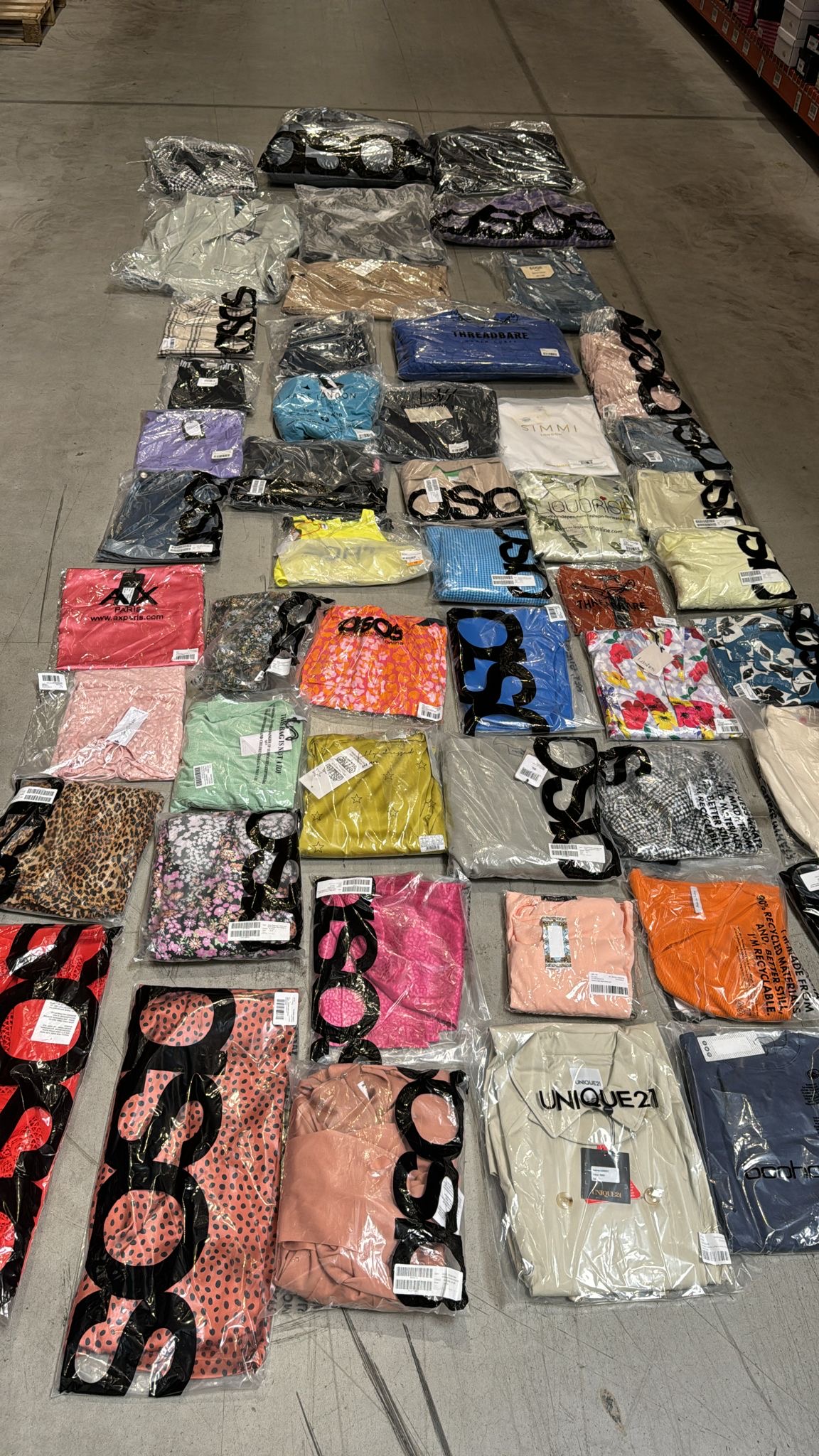 SK Export ASOS Ladies Summer Clothing Stocklots