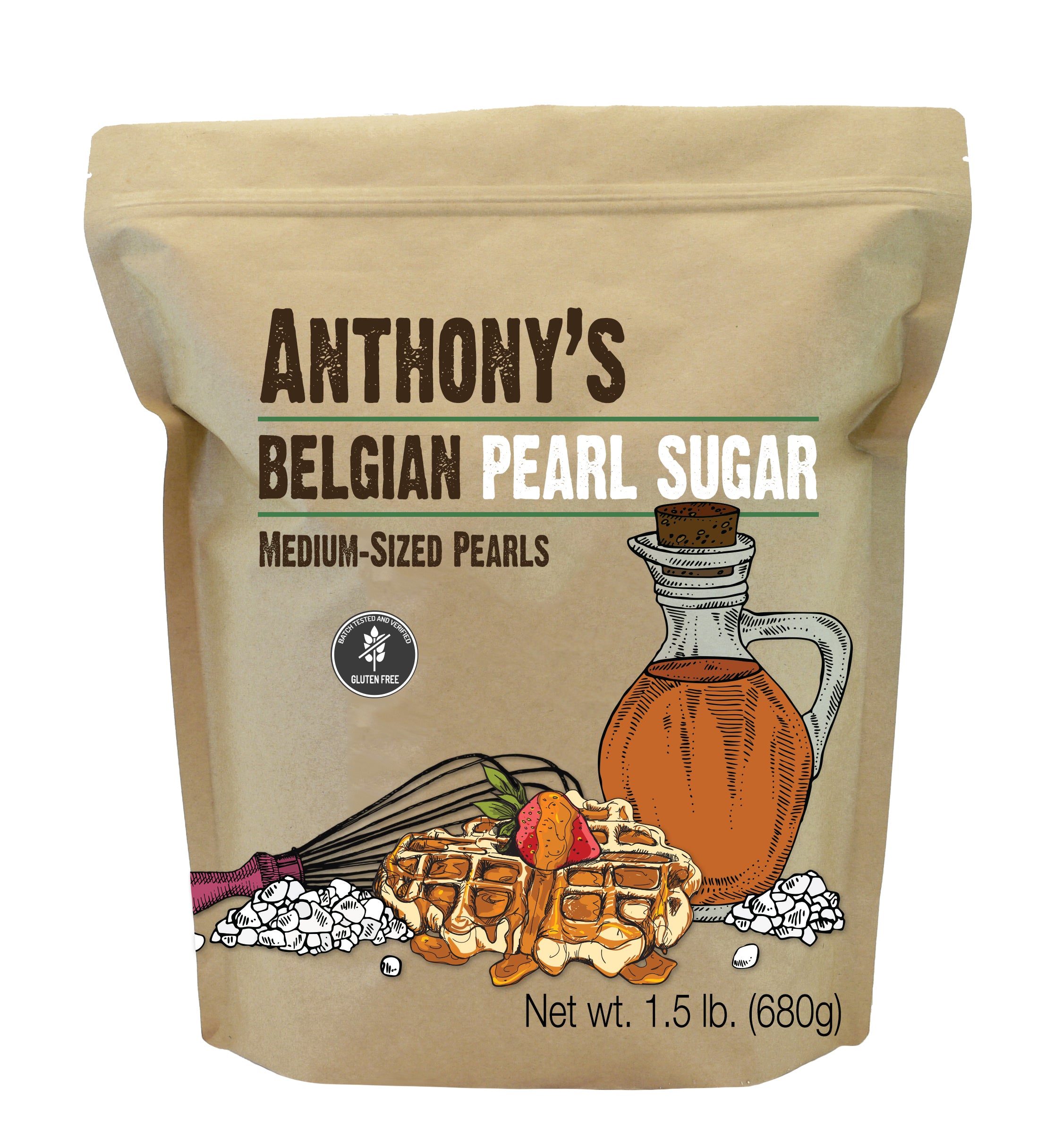 Anthony's Goods Belgian Pearl Sugar
