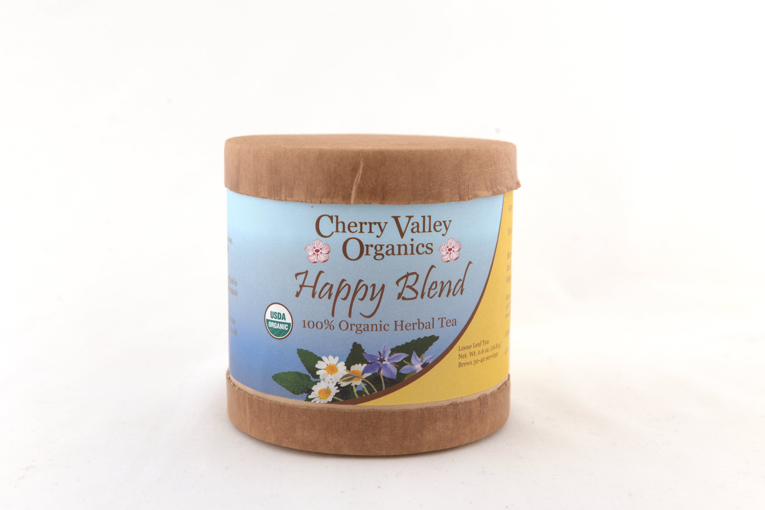 Cherry Valley Organics Happy Blend Herbal Tea