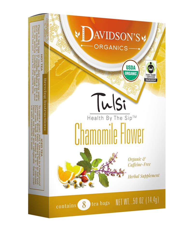 Davidson's Organics Tulsi Chamomile Flower