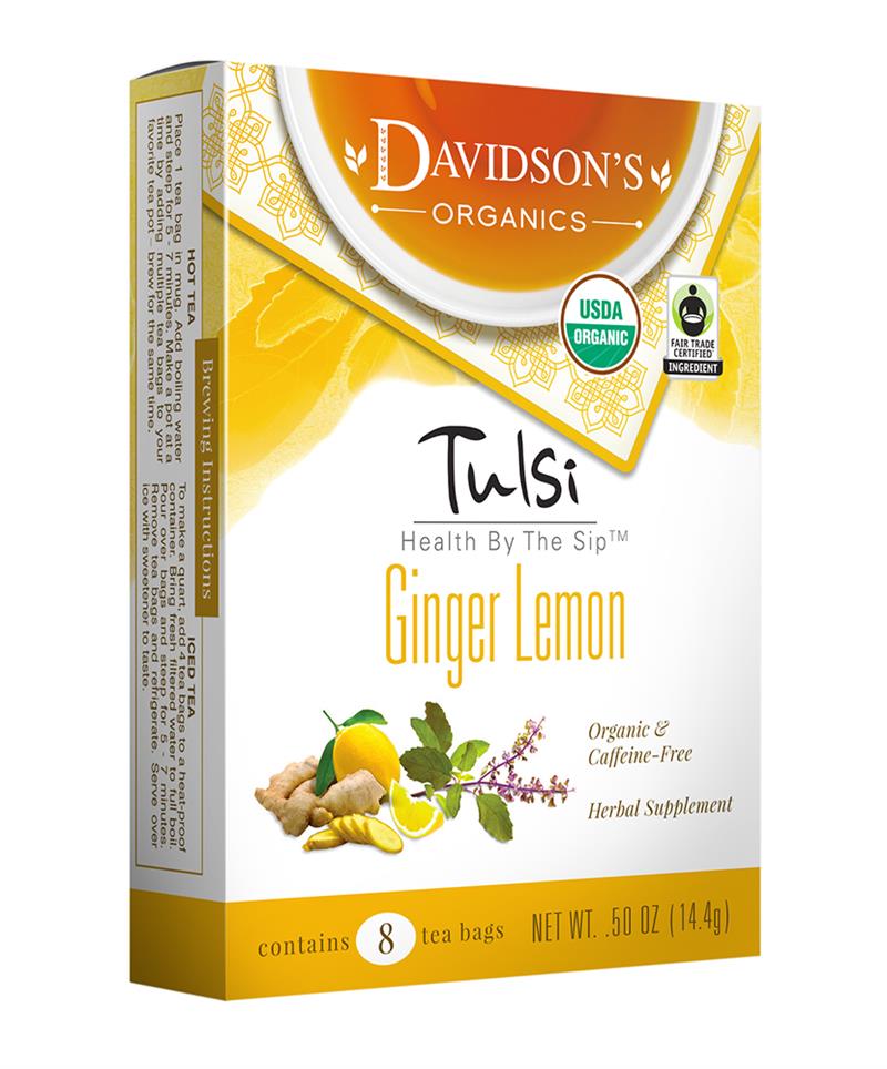 Davidson's Organics Tulsi Ginger Lemon