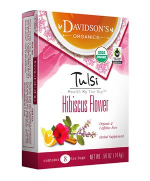 Davidson's Organics Tulsi Hibiscus Flower