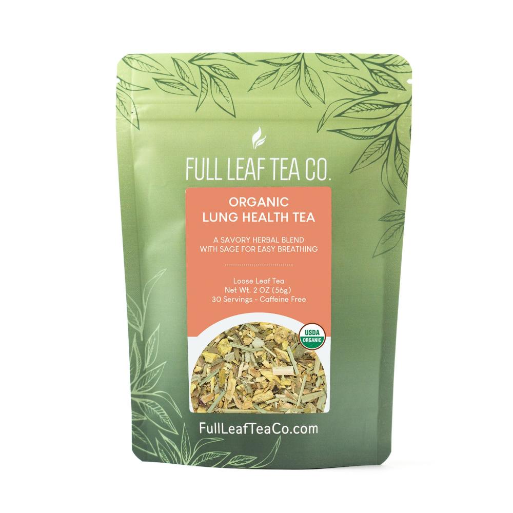 Full Leaf Tea Company Organic Lung Health Tea