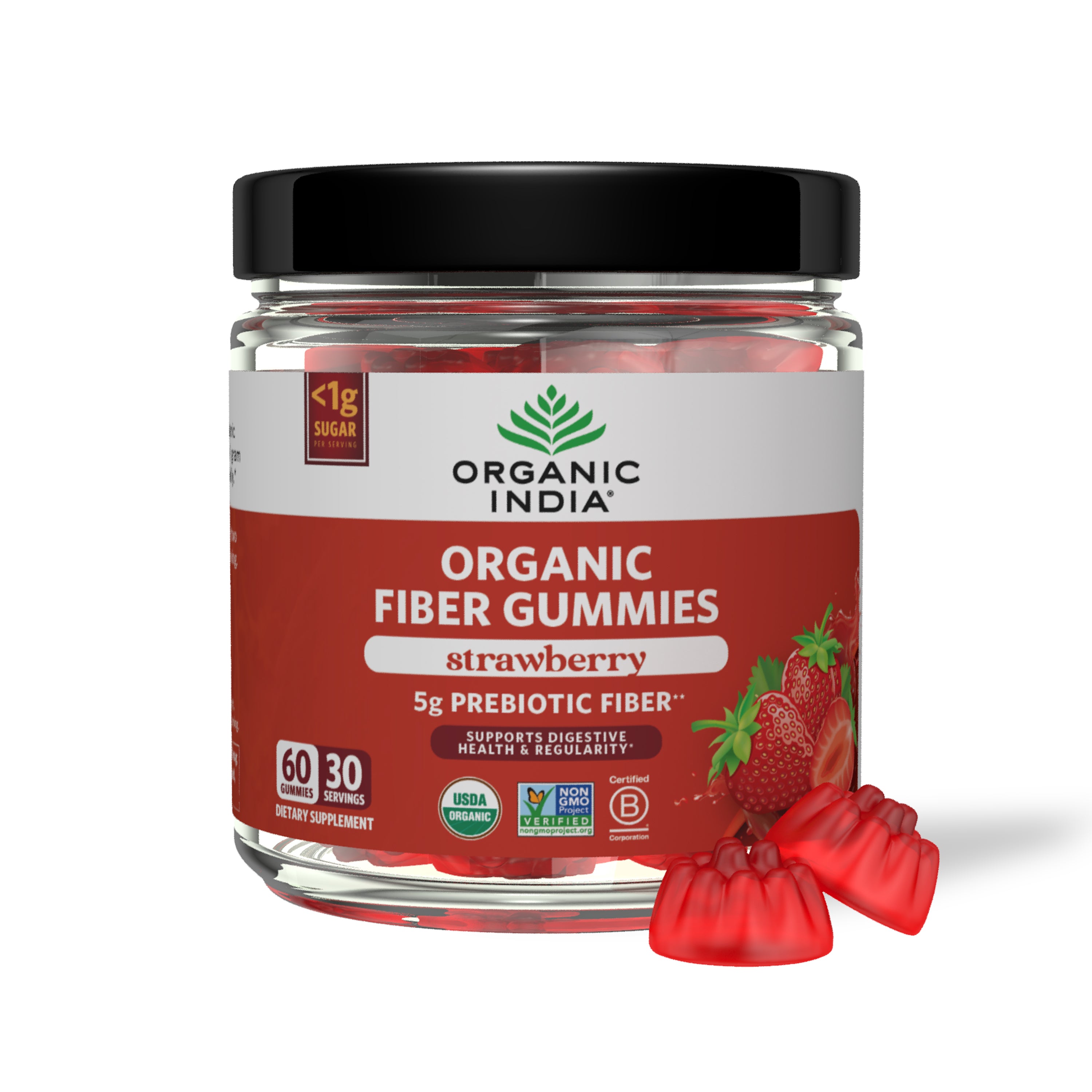 Organic India Fiber Gummies
