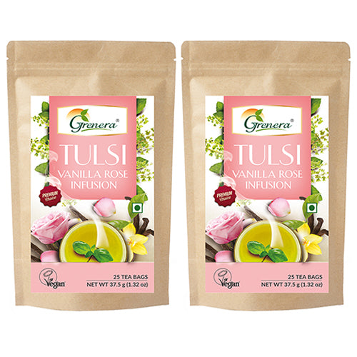 Grenera Organics Tulsi Vanilla Rose Infusion