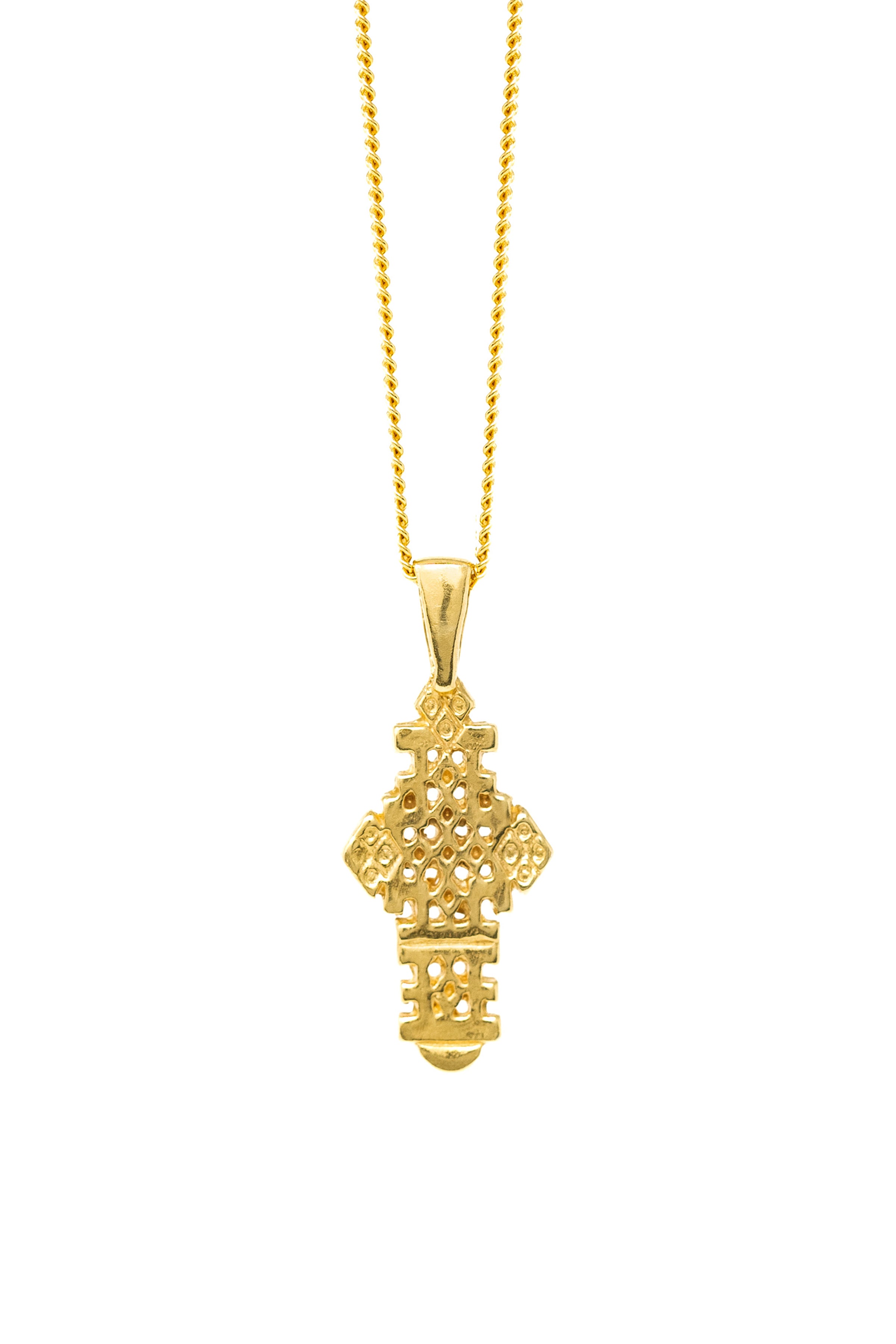 Omi Woods THE ETHIOPIAN Cross Necklace II