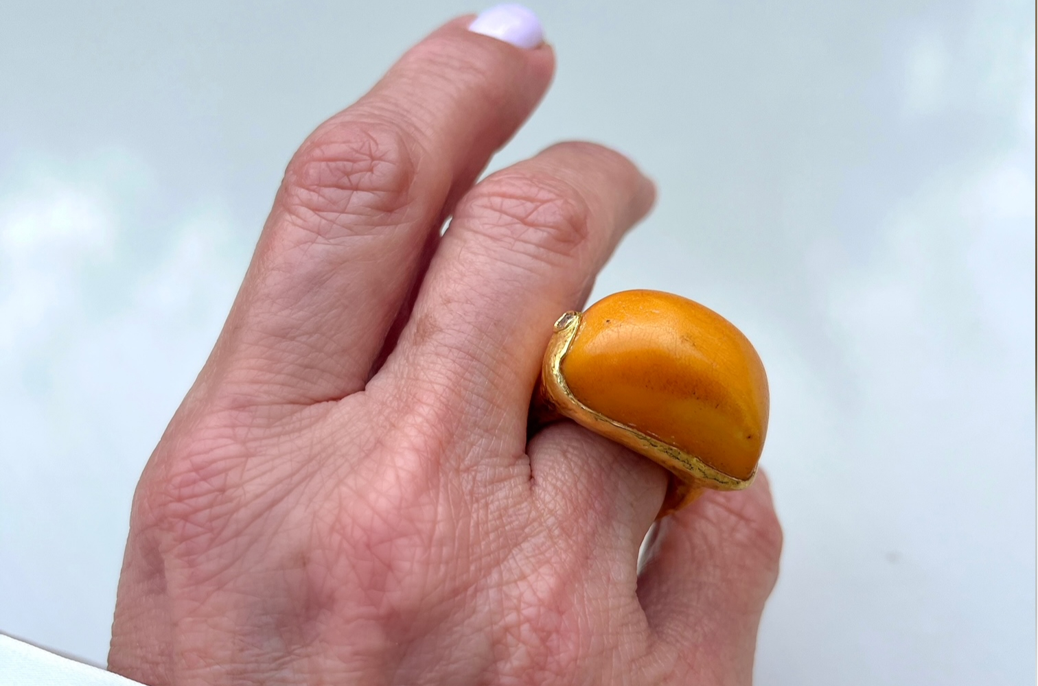 Ambersouk African Sunset Ring