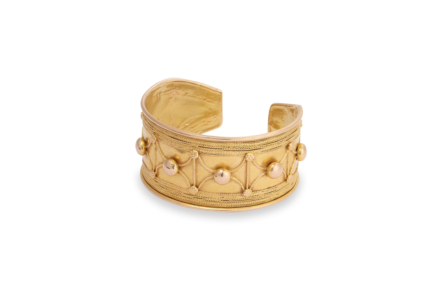 Ambersouk Badawi Gold Cuff