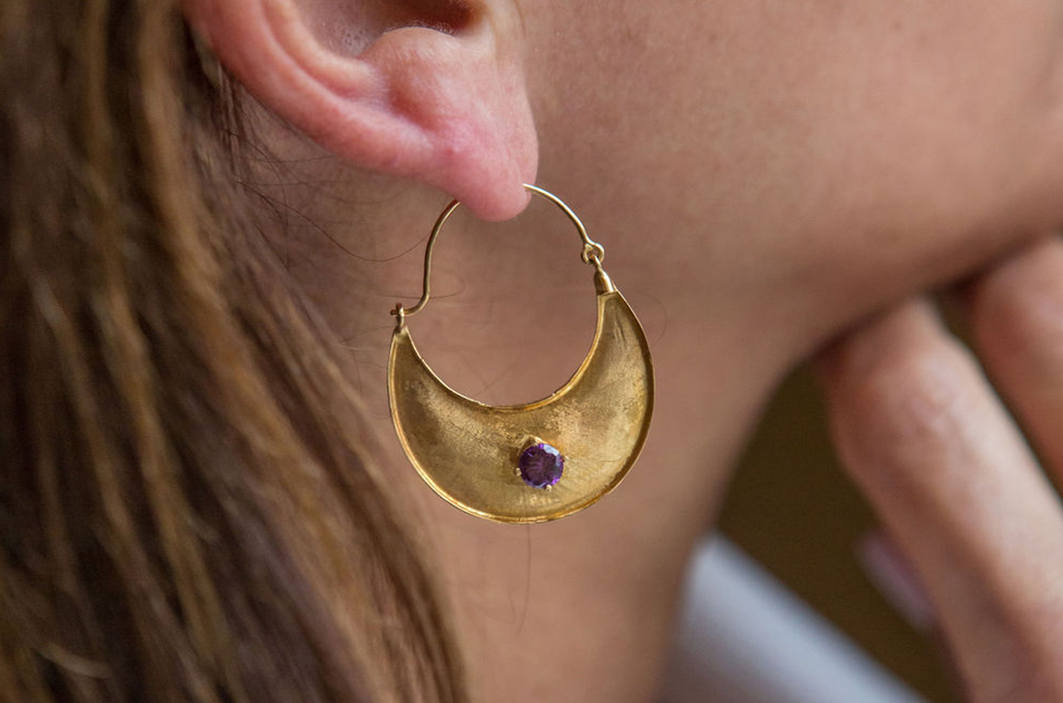 Ambersouk Hilal Earrings