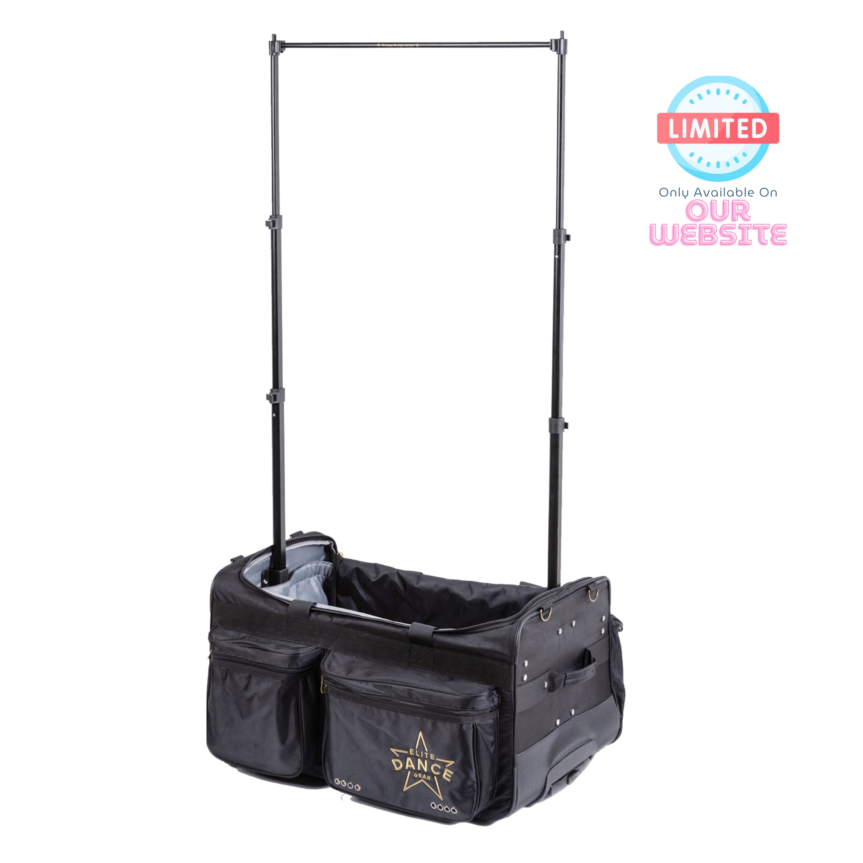 Elite Dance Gear [Non-Foldable Reinforced Structure] "CostumeCruiser-CC2" 28-inch Wheeled Dance Duffel...