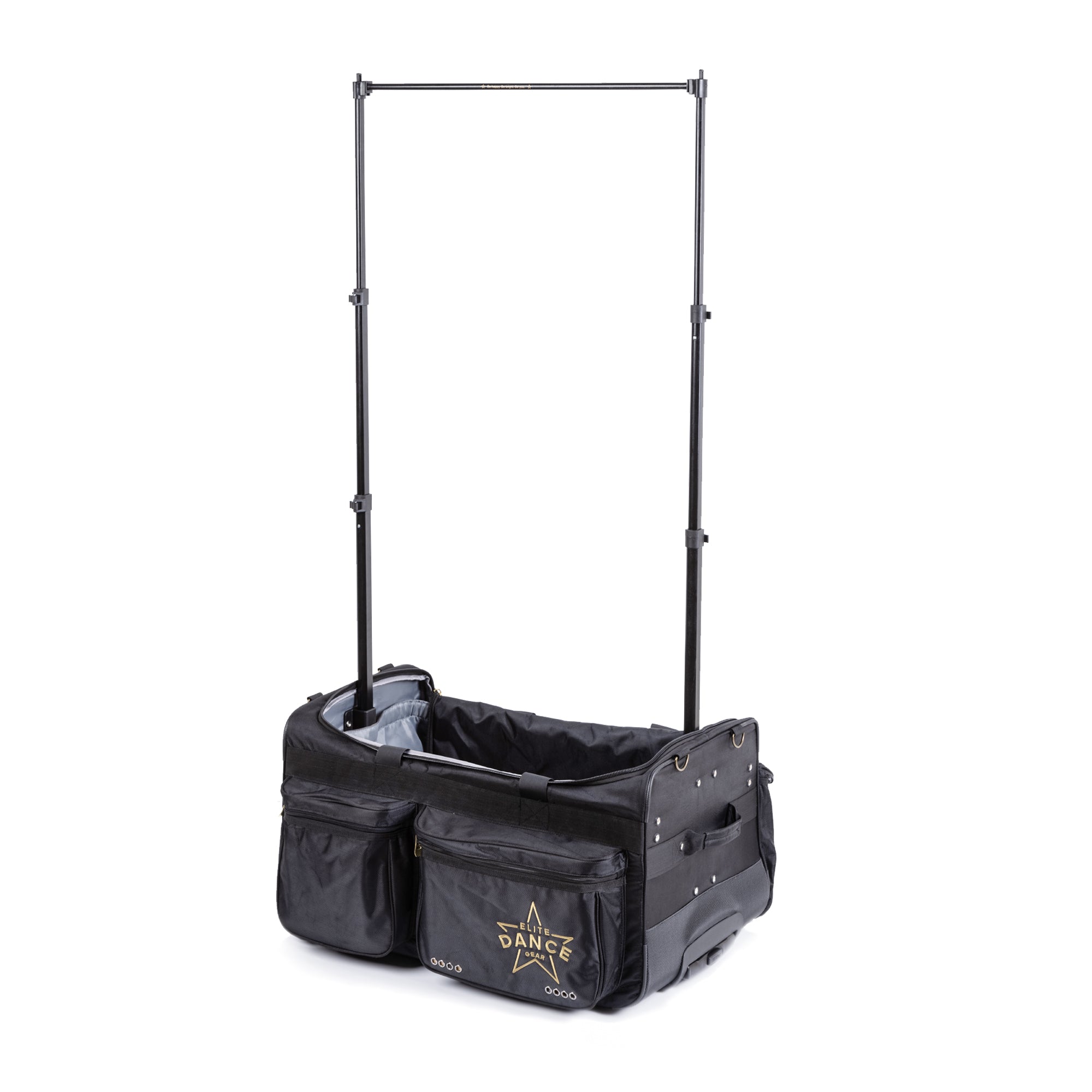 Elite Dance Gear [Basic Foldable] "CostumeCruiser" 28-inch Wheeled Dance Duffel with Garment Rack