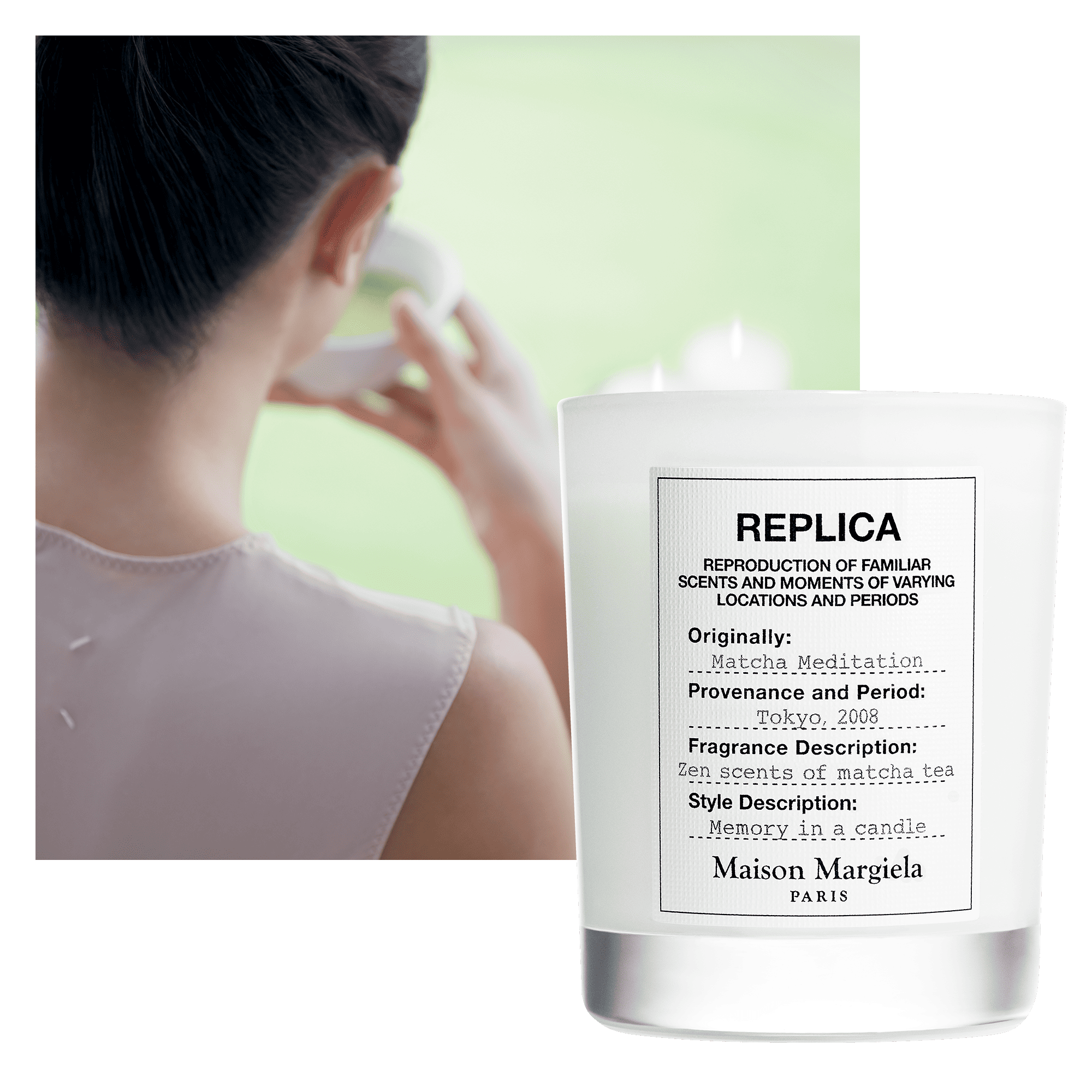 REPLICA Matcha Meditation Scented Candle