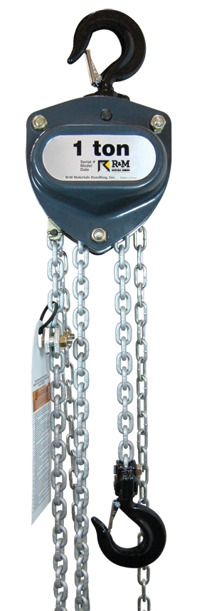 Stagemaker by R&M Materials Handling, Inc. RMII Manual Chain Hoist