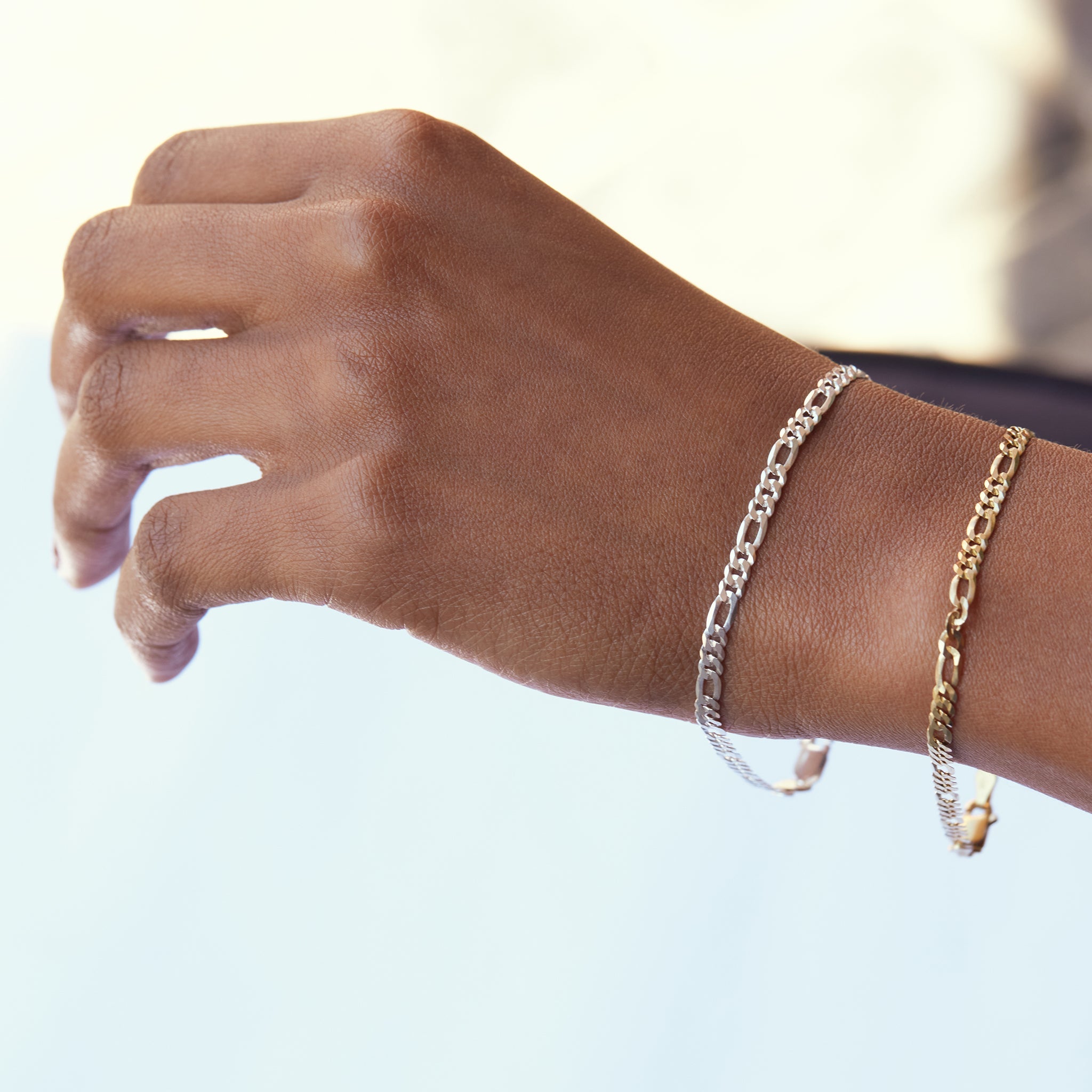 Famke Jewellery Dainty Figaro Bracelet